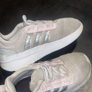 Small girl’s adidas